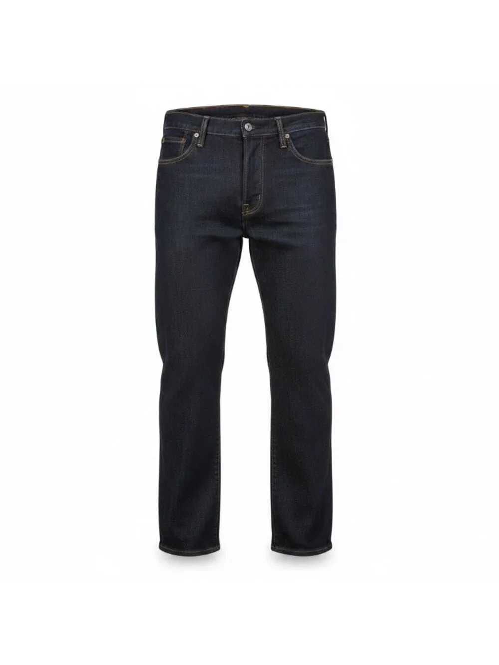 Polo Ralph Lauren Mens Black Denim Jeans Straight Leg 100% Cotton Size 36X30